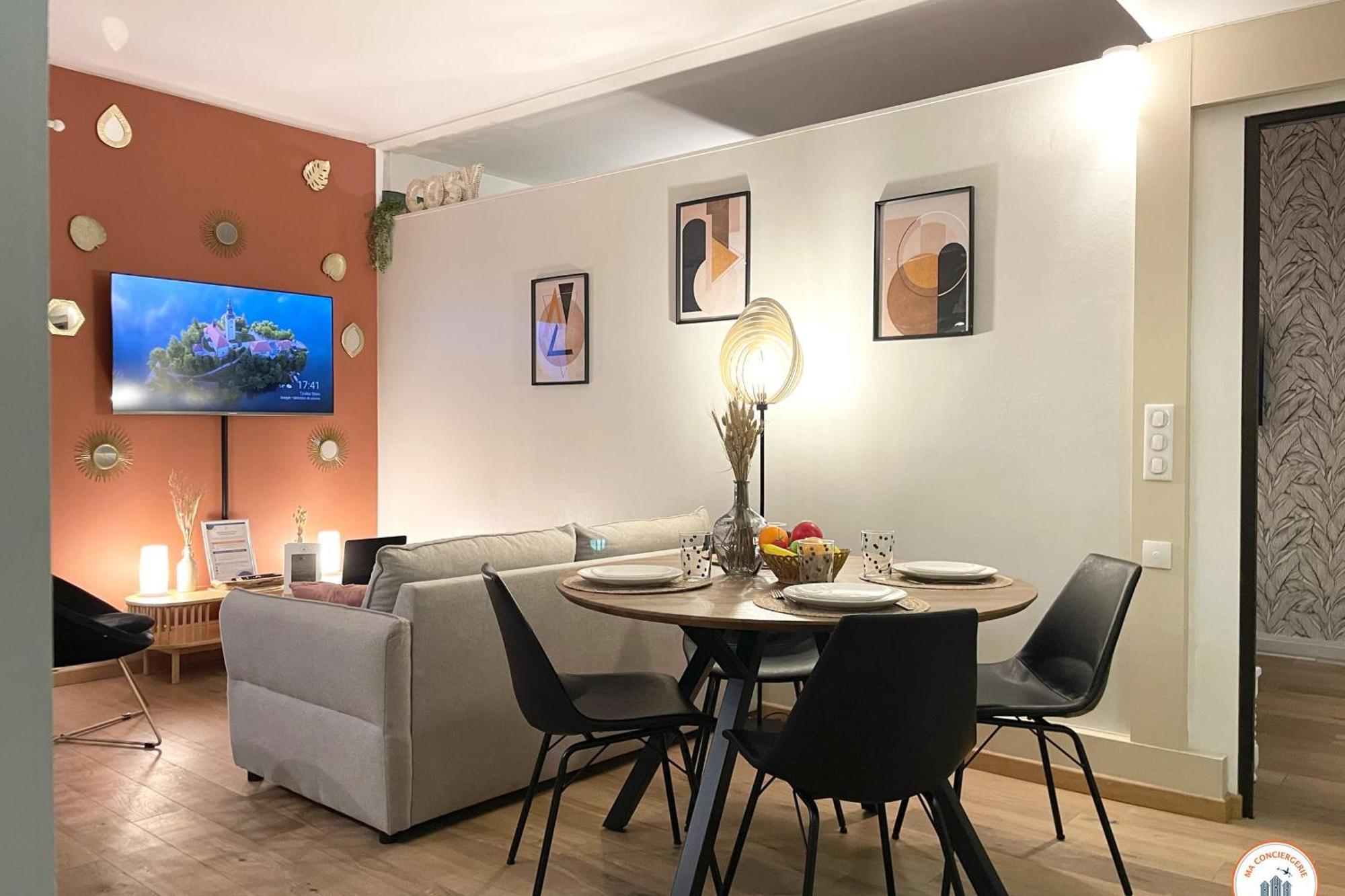 Bienvenue Au Chillou - Parking - Terrasse Apartment Хавър Екстериор снимка