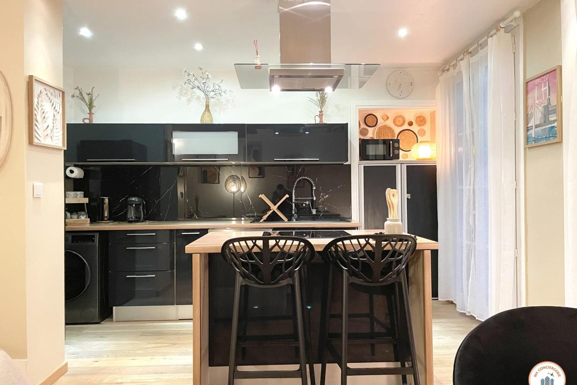 Bienvenue Au Chillou - Parking - Terrasse Apartment Хавър Екстериор снимка