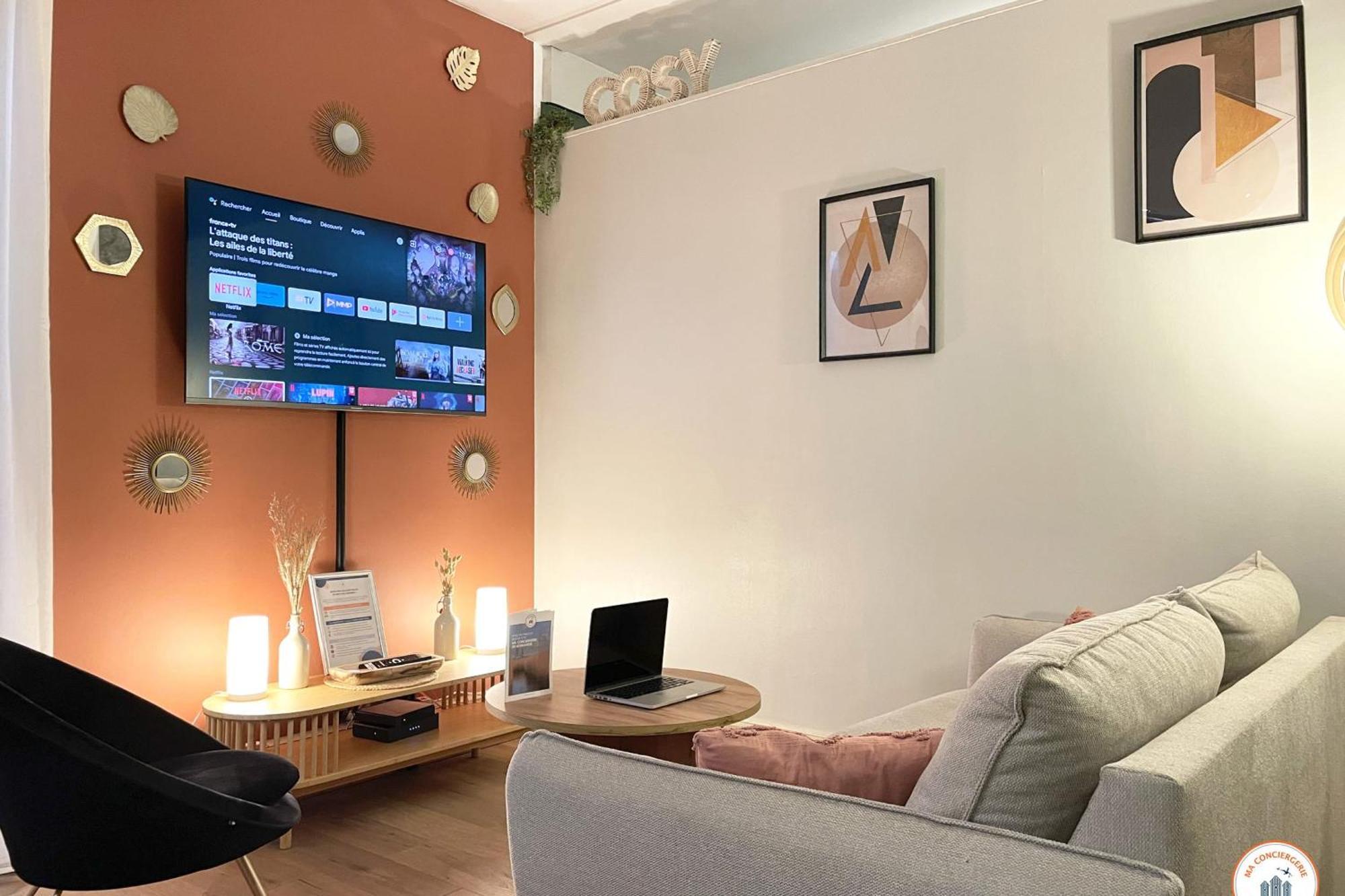 Bienvenue Au Chillou - Parking - Terrasse Apartment Хавър Екстериор снимка
